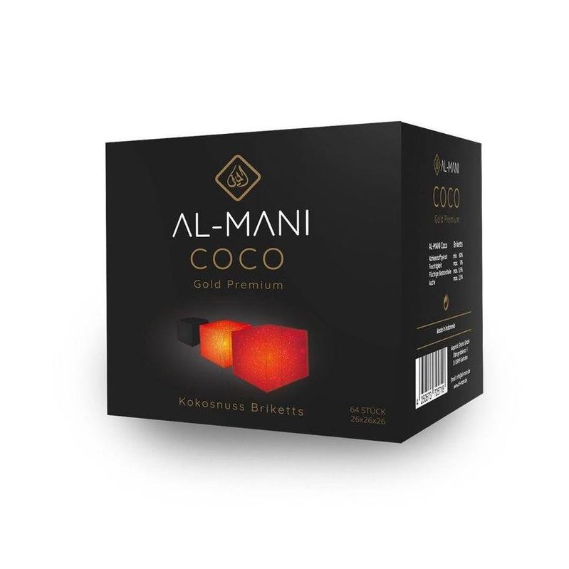 Al Mani Coco Gold Premium 26 carbonw khole Al Mani Coco Gold Premium 26 carbonw khole