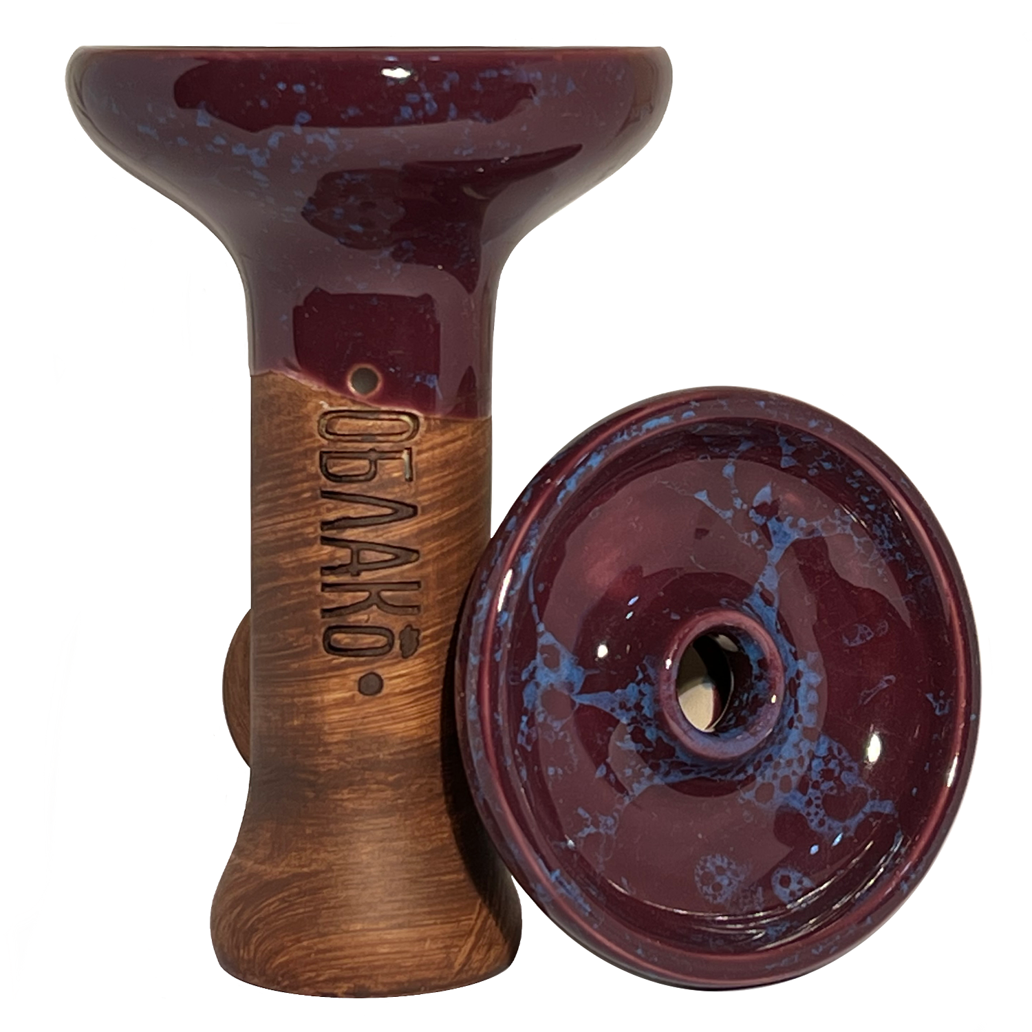 Oblako Phunnel M Glaze Top Marble Red Blue