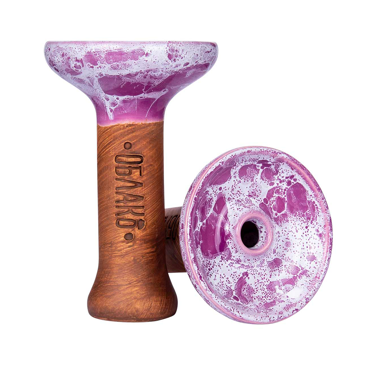 Oblako Phunnel M Glaze Top Violet Purple Marble